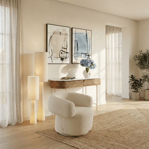 Kare Design Schilderij Frame Dust 55x75cm grijs