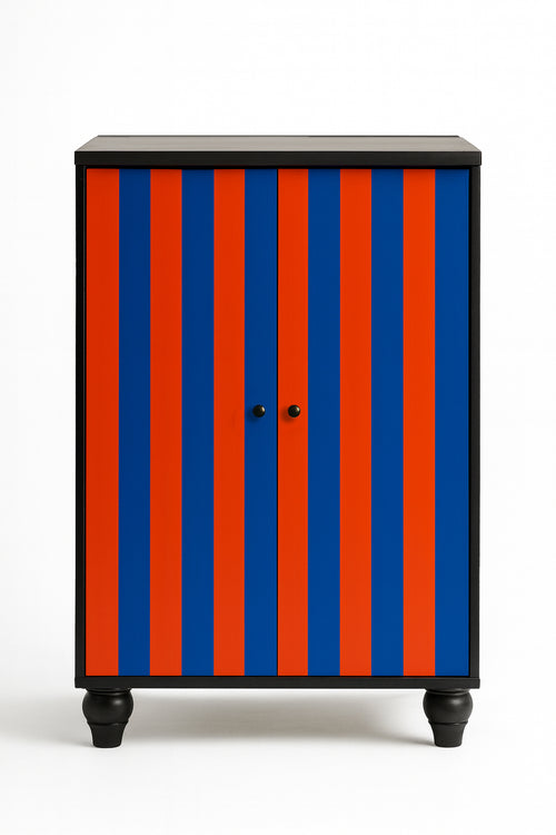 Dressoir met 2 deuren van gemelamineerd MDF en soft-close MARCUS