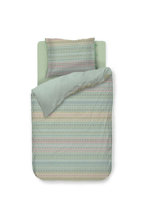 Pip Studio kussensloop Ashanti - 60x70 cm - groen - vtwonen shop