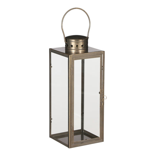 Mica Decorations Arzilla Lantaarn - L14 x B13 x H35 cm - Goud - vtwonen shop