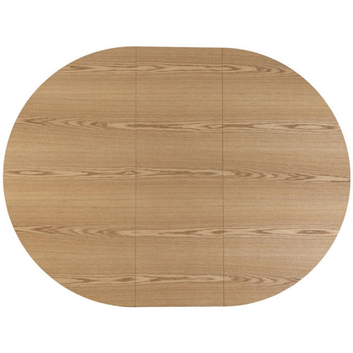 Giga Meubel Eettafel Sivan - Naturel - Uitschuifbaar - Ø120/160cm - vtwonen shop