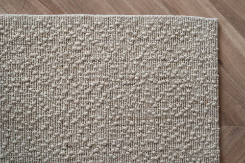 Wollen vloerkleed Nuta beige -  Interieur05 - 290 x 200 cm