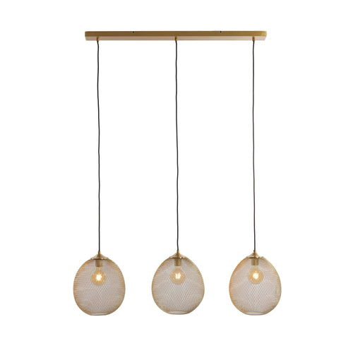 Light & Living hanglamp Moroc - goud - 30x104x34cm - vtwonen shop