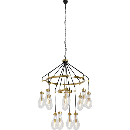 Kare Design Hanglamp Bell Highlight goud - vtwonen shop