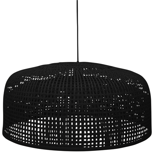 BePureHome hanglamp Construct - Bamboe - Zwart - 30x65x65 - vtwonen shop