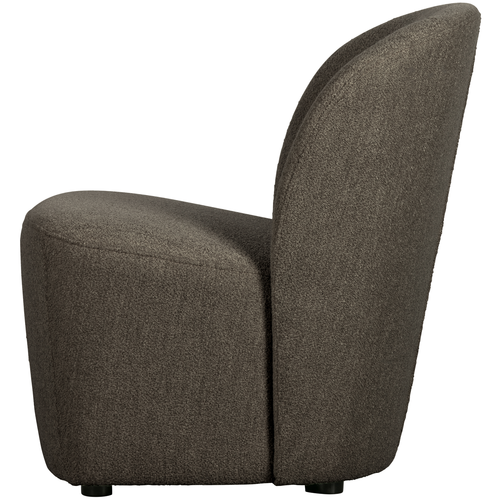 vtwonen fauteuil Lofty - Polyester - Bruin - 75x68x72 - vtwonen shop