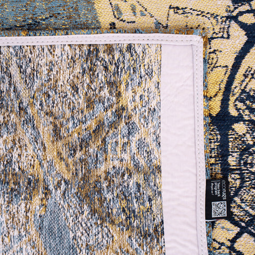 Louis De Poortere vloerkleed Gold Sea - multicolor - 240x240cm - vtwonen shop