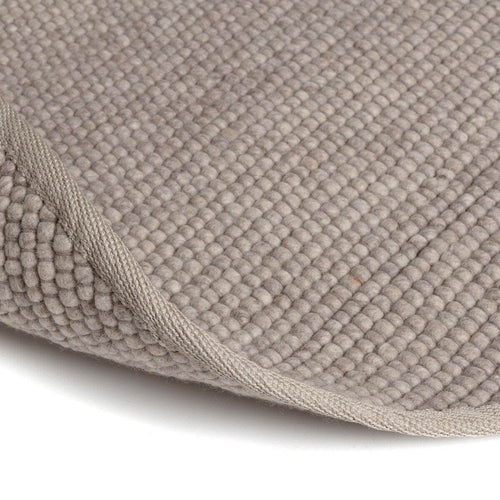 Interieur05 Rond Wollen Vloerkleed Grijs/Beige Vik - 240 x 240 cm - vtwonen shop