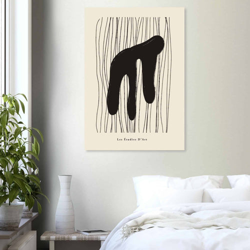 Artfulprints  Abstract - Les étudies d'art   poster 50x70 cm