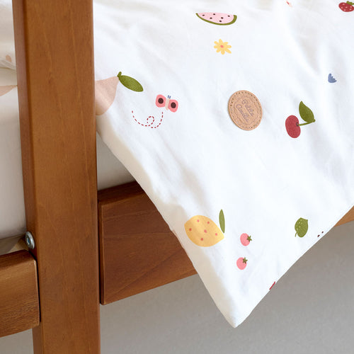 Petite Amélie Dekbedovertrekset – 140x200 cm – 100% Biologisch Katoen – Fruit - vtwonen shop