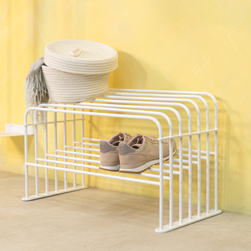 Spinder Design schoenenrek Grid 70 - Wit - 7 paar schoenen - vtwonen shop