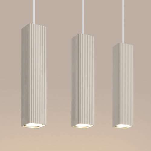 Sollux Lighting Hanglamp RAYO 3L beige - 45x6x98cm