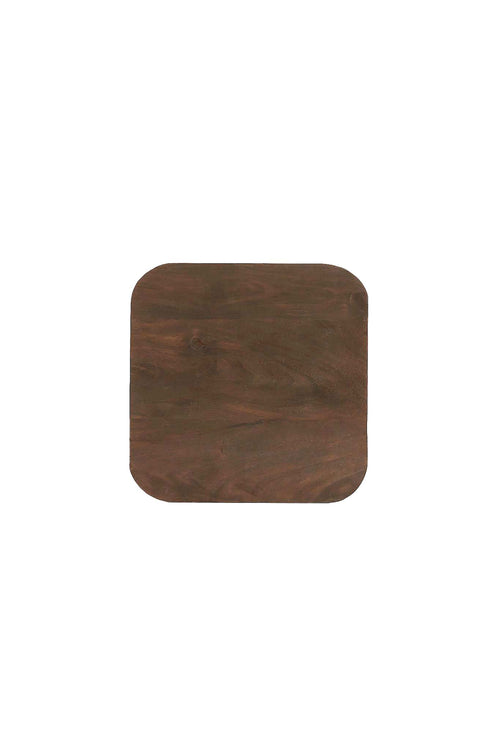 Light & Living bijzettafel DEGO - Ø33x53cm - bruin