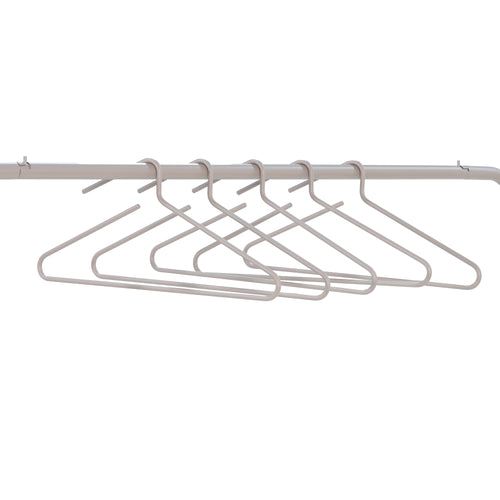 Spinder Design kledinghangers Hang-On - Silky Taupe - set van 5