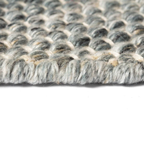 Interieur05 Vloerkleed Gerecycled Materiaal Rond Ciro Grijs op=op - 180 x 180 cm - vtwonen shop