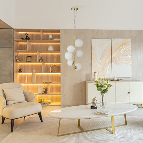 Maytoni - Hanglamp Dallas - Goud - Ø29 - vtwonen shop