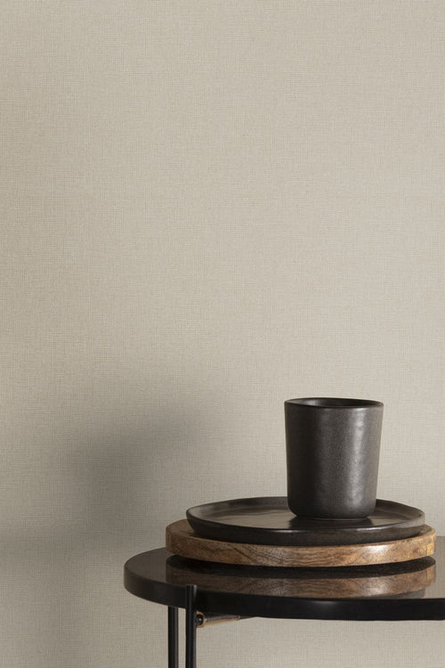 Masureel behang effen zand beige - 53 cm x 10.05 m - 631103