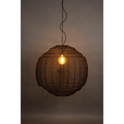 Dutchbone hanglamp Meezan - zwart - XL - vtwonen shop