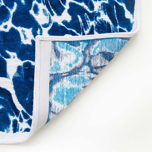 Louis De Poortere vloerkleed Surf - blauw - 80x250cm - vtwonen shop