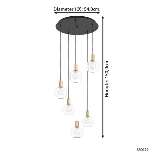 Stars of Light hanglamp Terque