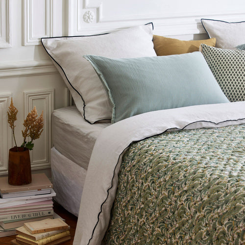 Madura Set van 2 kussenslopen Lou salie 50x75 cm