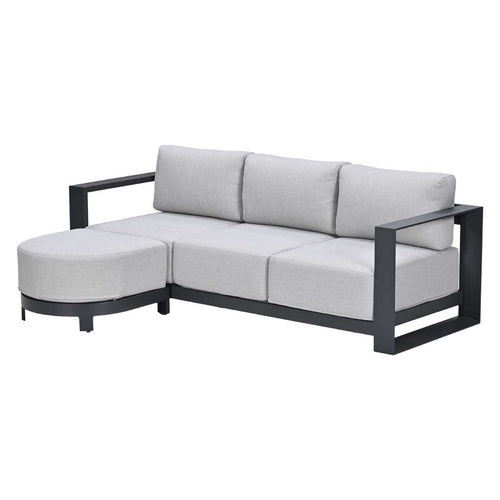 Garden Impressions Loungebank Malakka chaise longue - donker grijs