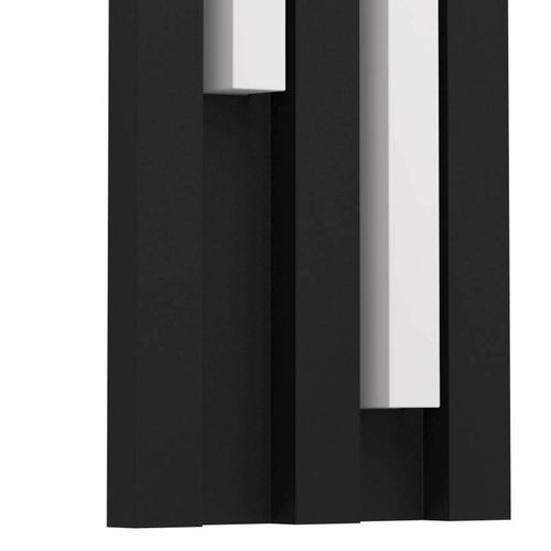 EGLO wandlamp buiten Fandina - led - 41,5 cm - zwart/wit