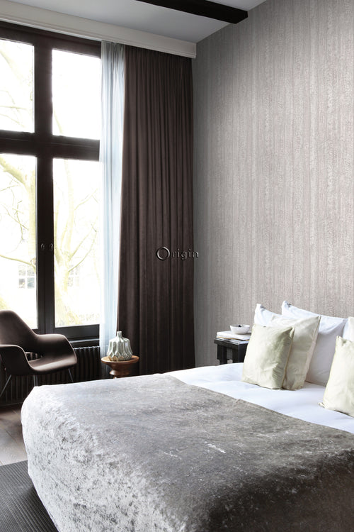 Origin Wallcoverings behang houtmotief donker beige - 53 cm x 10,05 m - 347530 - vtwonen shop