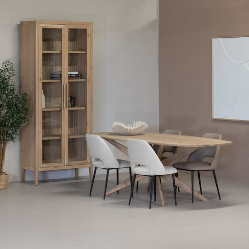 DÉJA Eettafel Louna Naturel Eiken 240cm