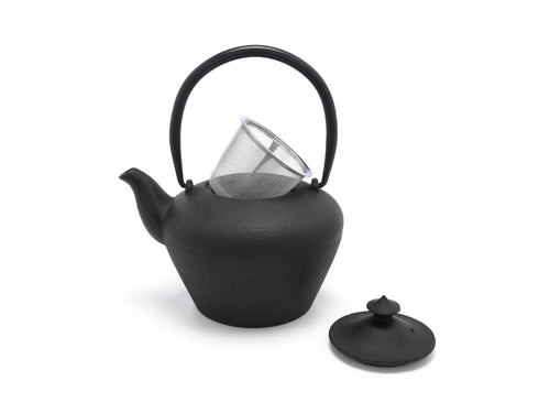 Bredemeijer - Theepot Chengdu 1,0L gietijzer zwart - vtwonen shop