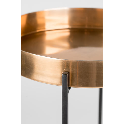 Bold Monkey Another Marble bijzettafel Marmer - Goud - vtwonen shop