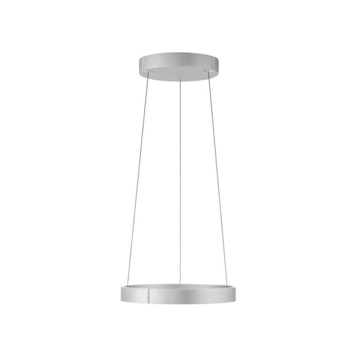 Neuhaus PURE hanglamp E-Clipse - 2 lichts - 50  x 350   cm - mat chroom - vtwonen shop