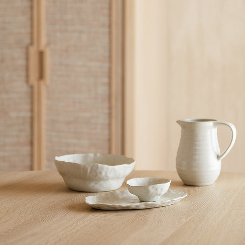 S|P Collection - Kom 22,5xH7,5cm beige Nomad - Set van 2