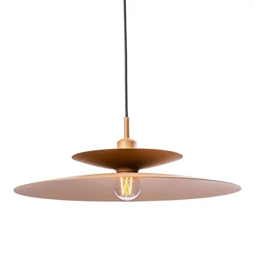 Artdelight hanglamp Linares - 1 lichts - 50  x 140   cm - bruin