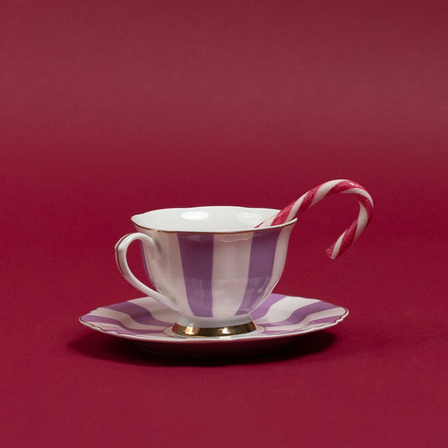 Kare Design Koffiekoppen Harlequin paars (4/set)