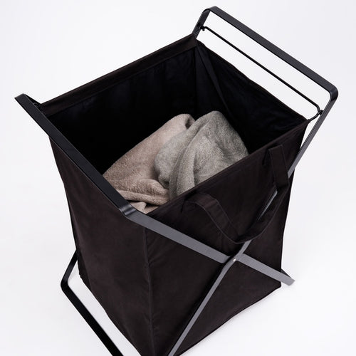 Yamazaki Wasmand met Uitneembare Waszak - Tower - Zwart
