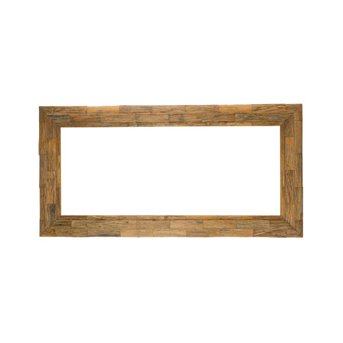 Housecraft Living Lias Spiegel/ Wandspiegel 100x200 cm Hout - Bruin - vtwonen shop