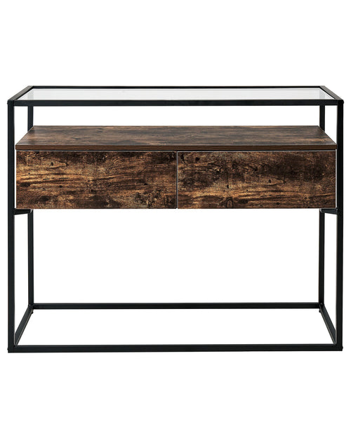 Furnilux Sidetable met lades Echo - glas - 120x40x80 - 120x40x80cm