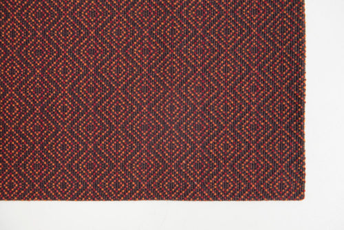 Jackies vloerkleed 8608 Diamond - Rood - 140 x 200 cm