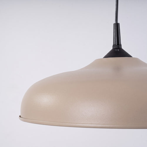 Sollux Lighting Hanglamp GINA taupe - 38x38x74cm
