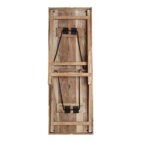 Limewash inklapbare bartafel - 170x60x107 cm
