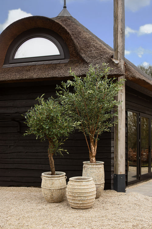 PTMD pot Tony - grijs - 60x60x72cm