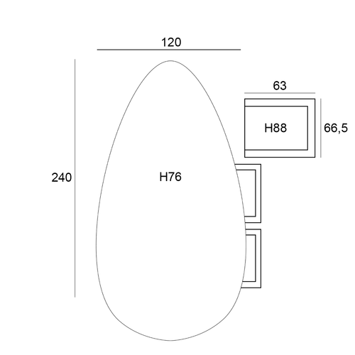 4 Seasons Capalbio tuinset - Arizona tuintafel 240x120 cm 7-delig - vtwonen shop