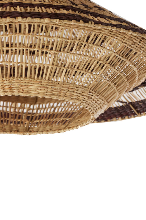 Light & Living hanglamp OWANA - bruin - Ø80x30cm - vtwonen shop