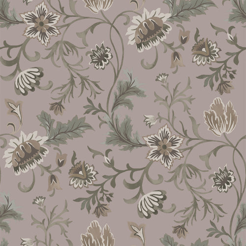 ESTAhome behang vintage bloemen oudroze - 50 x 900 cm - 139414