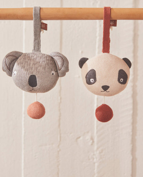OYOY Muziek mobiel Panda - katoen - vtwonen shop
