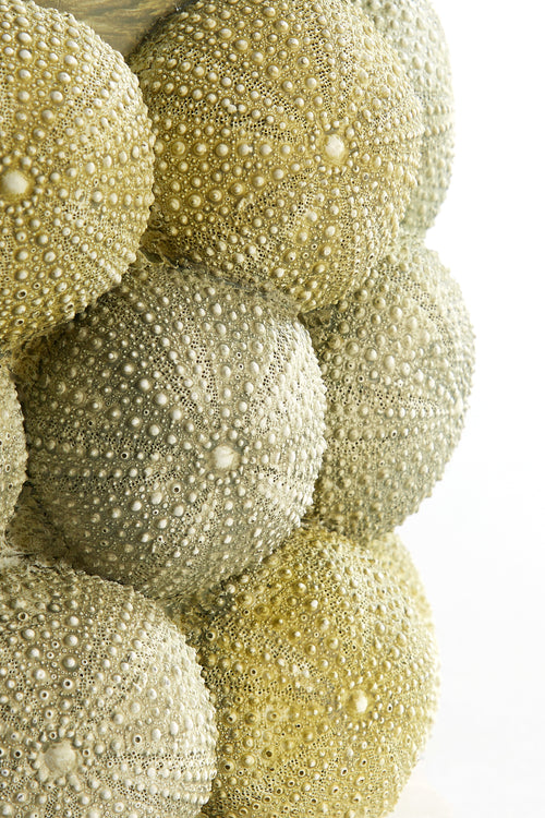 Light & Living vaas SEA URCHIN - Ø25x40cm - groen