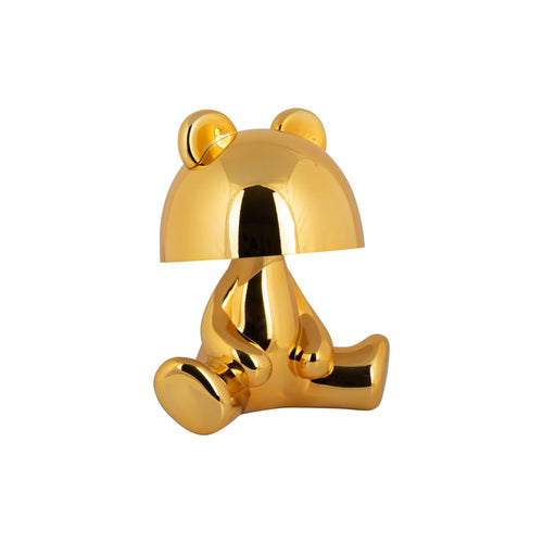 Leitmotiv tafellamp Bear LED - goud - 22x17x24cm - vtwonen shop