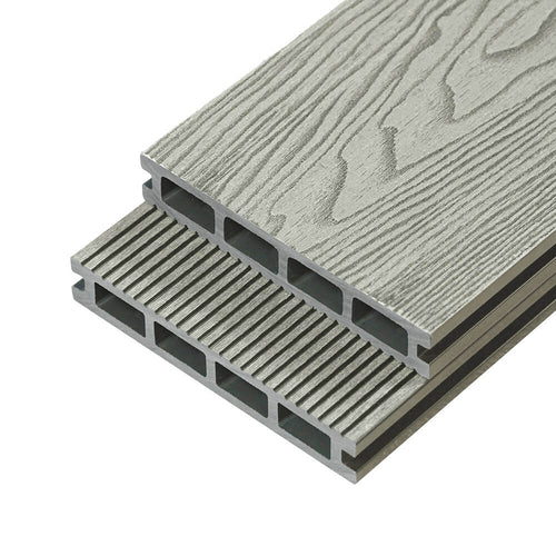 Home Deluxe - WPC terrasplanken complete set (incl. onderstructuur) SAMANA PREMIUM | kleur: antik, afmeting: 40 m²