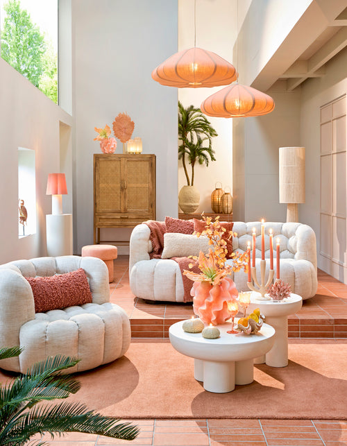 Light & Living vaas LEANO - Ø45x60cm - bruin - vtwonen shop